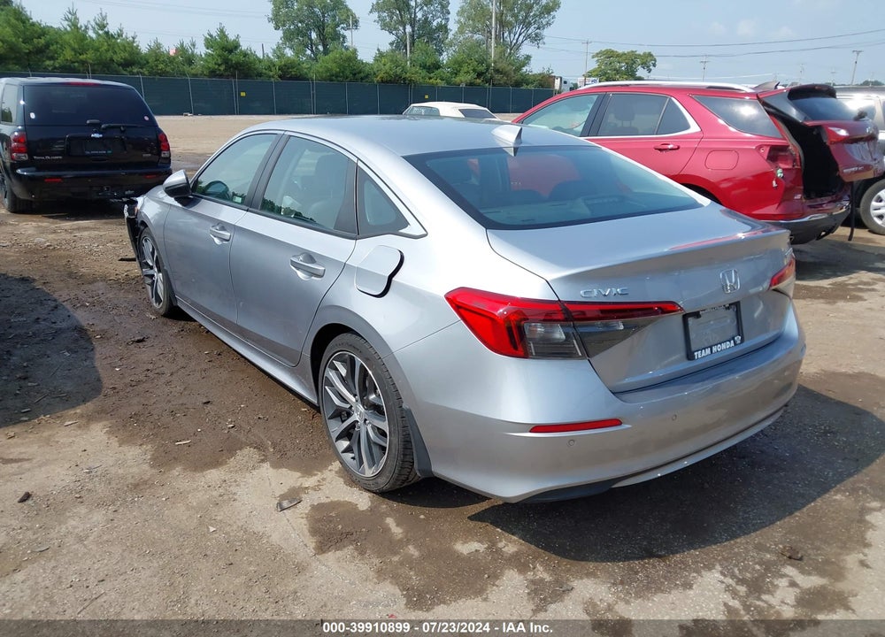2022 HONDA CIVIC TOURING VIN: 2HGFE1F92NH316558