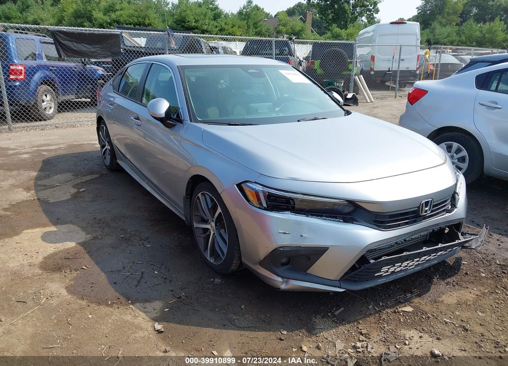 2022 HONDA CIVIC TOURING VIN: 2HGFE1F92NH316558