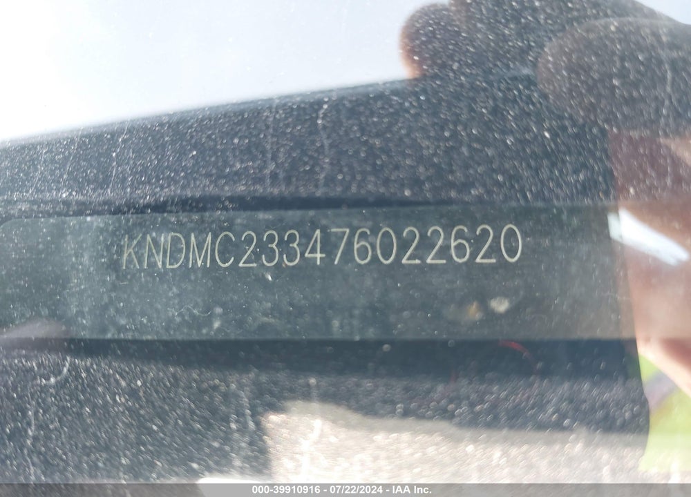 2007 HYUNDAI ENTOURAGE GLS/LIMITED/SE VIN: KNDMC233476022620