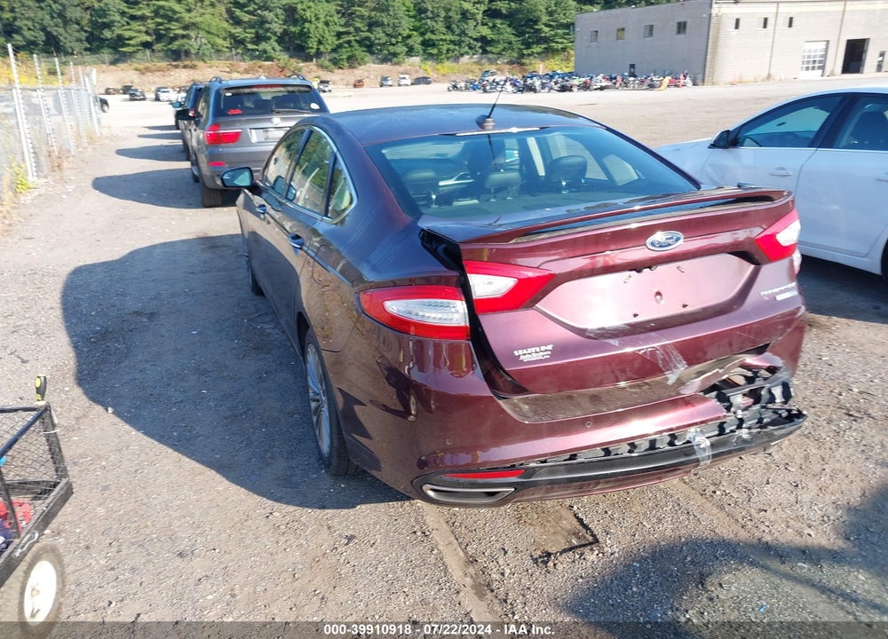 2013 FORD FUSION TITANIUM VIN: 3FA6P0D98DR122096