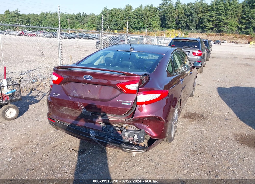 2013 FORD FUSION TITANIUM VIN: 3FA6P0D98DR122096