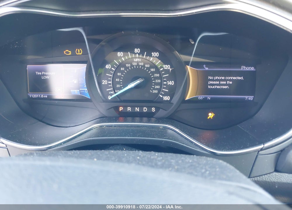 2013 FORD FUSION TITANIUM VIN: 3FA6P0D98DR122096