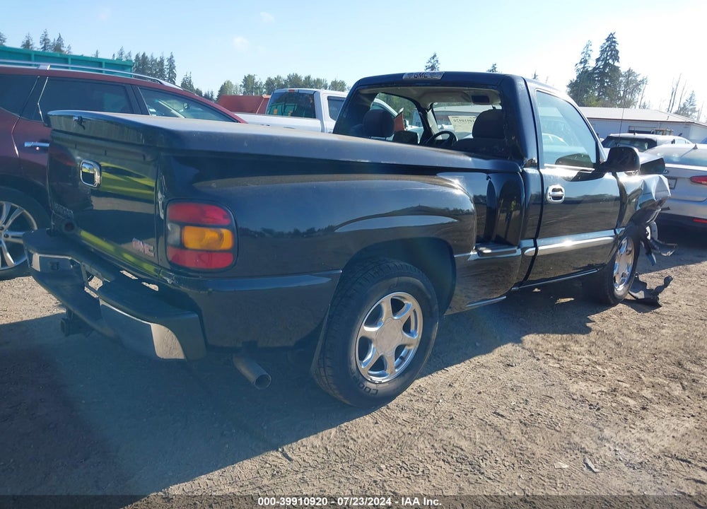 2005 GMC SIERRA 1500 SLE VIN: 1GTEC14T95Z126948