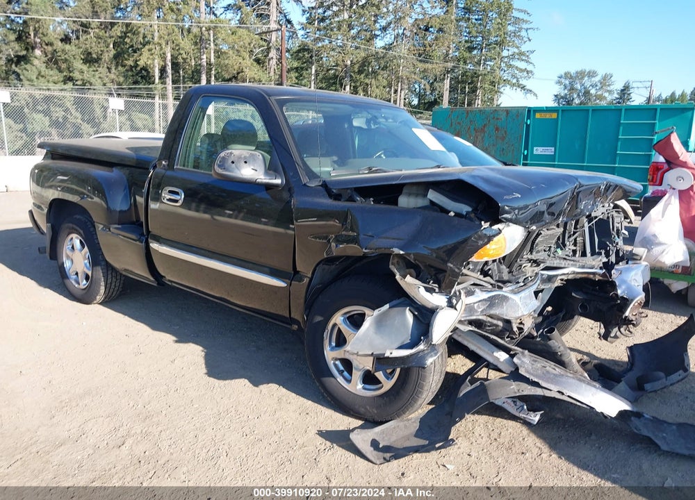 2005 GMC SIERRA 1500 SLE VIN: 1GTEC14T95Z126948