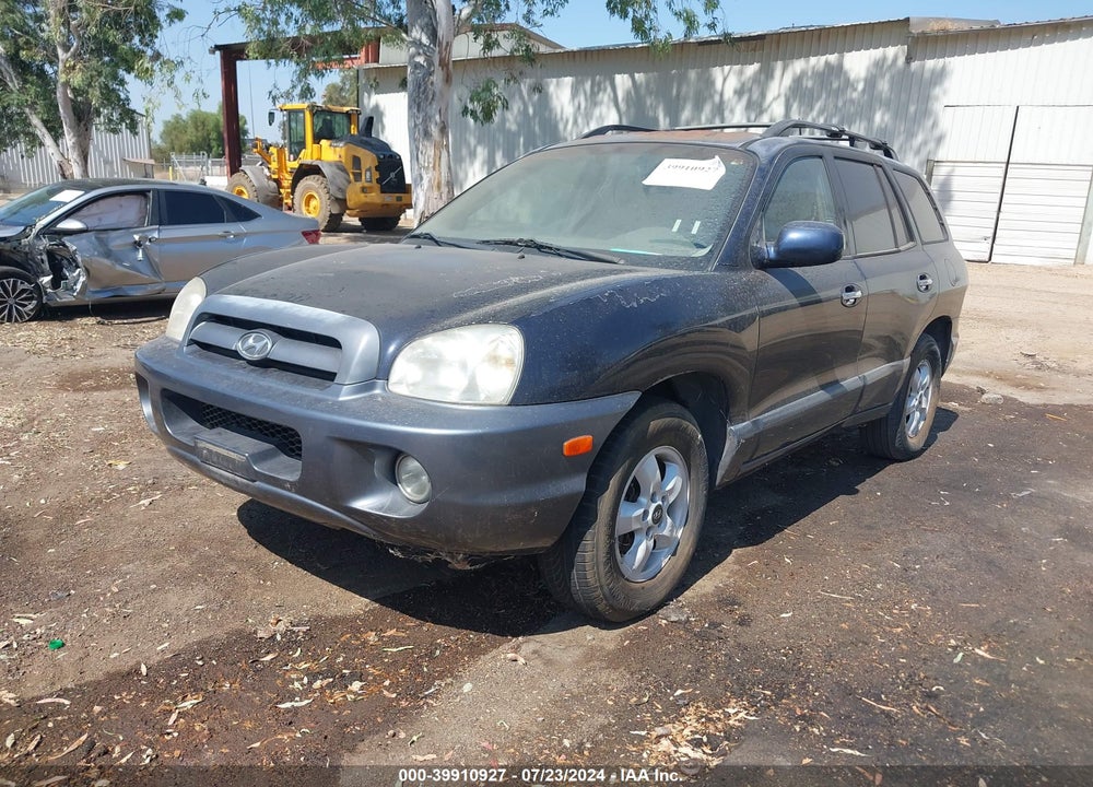 2005 HYUNDAI SANTA FE GLS/LX VIN: KM8SC13E15U989211