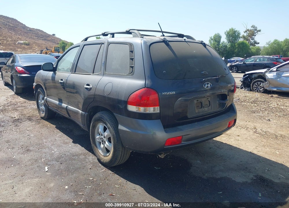 2005 HYUNDAI SANTA FE GLS/LX VIN: KM8SC13E15U989211