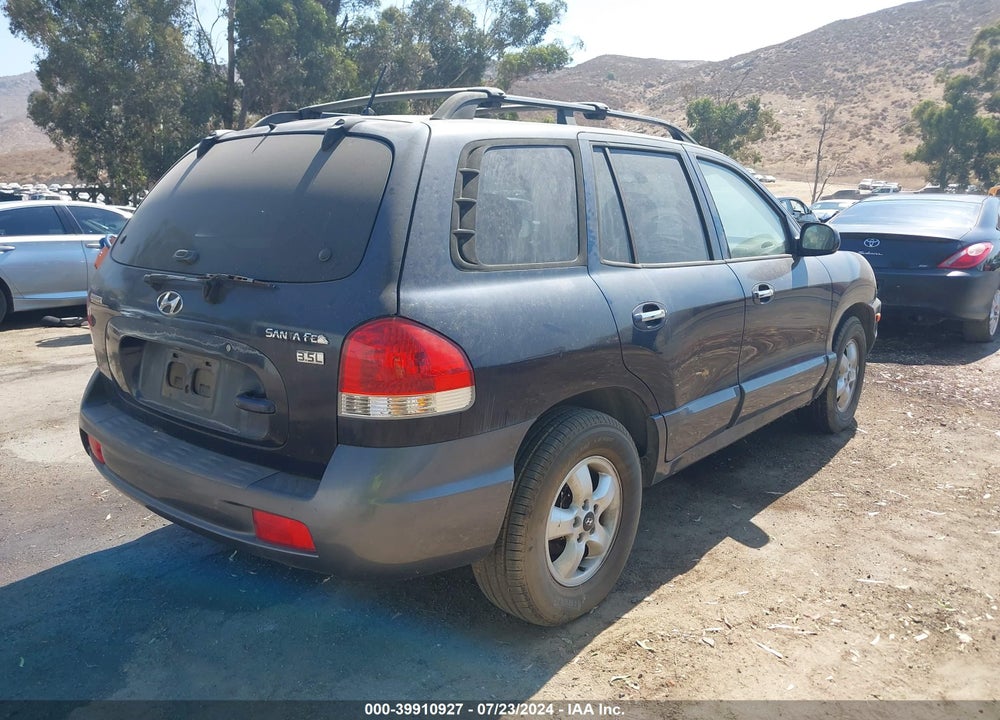 2005 HYUNDAI SANTA FE GLS/LX VIN: KM8SC13E15U989211