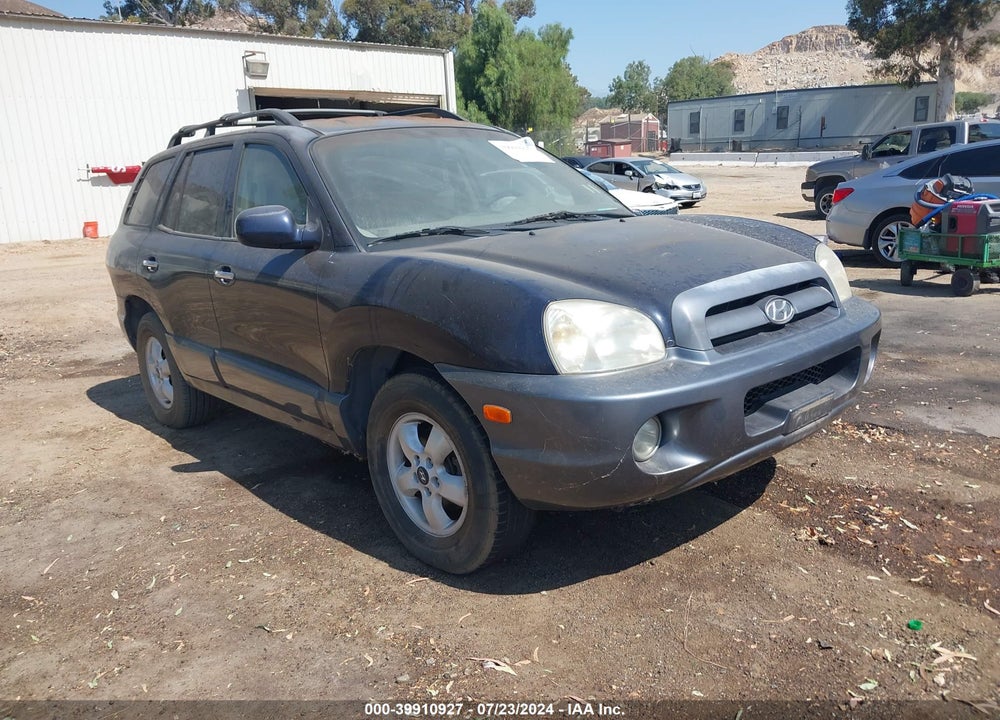 2005 HYUNDAI SANTA FE GLS/LX VIN: KM8SC13E15U989211