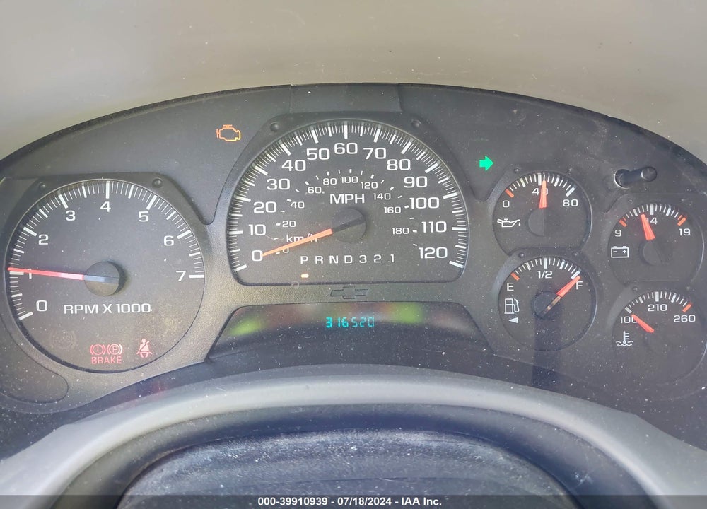 2006 CHEVROLET TRAILBLAZER VIN: 1GNDT13S262285851