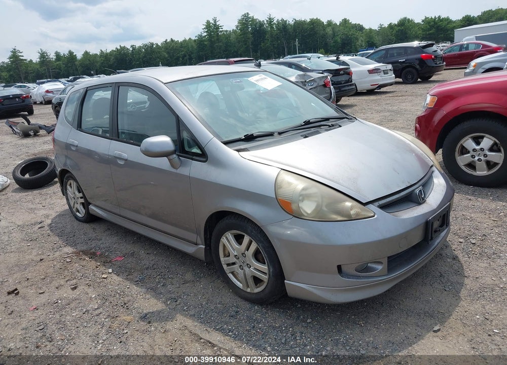 2007 HONDA FIT SPORT VIN: JHMGD38657S023669