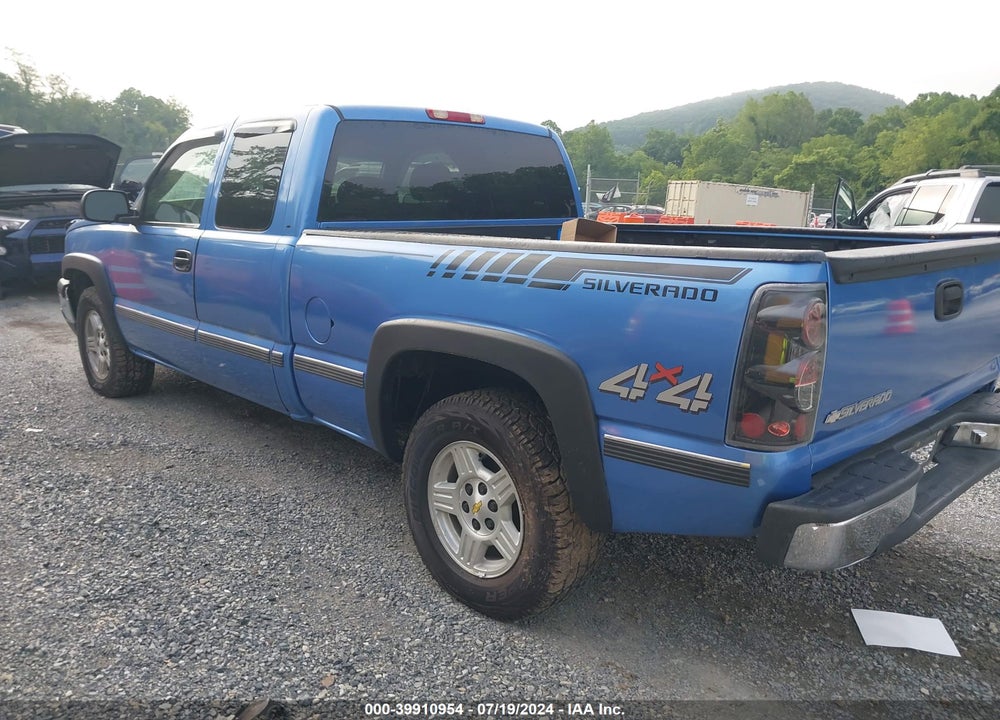 2006 CHEVROLET SILVERADO 1500 LT1 VIN: 1GCEK19V76Z297356