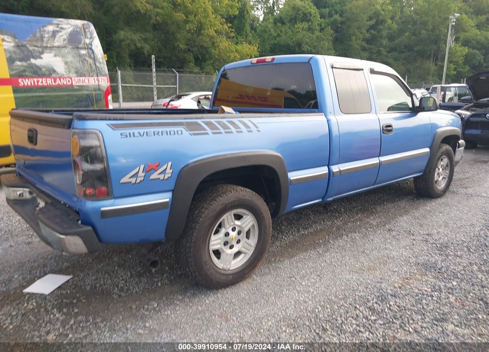 2006 CHEVROLET SILVERADO 1500 LT1 VIN: 1GCEK19V76Z297356