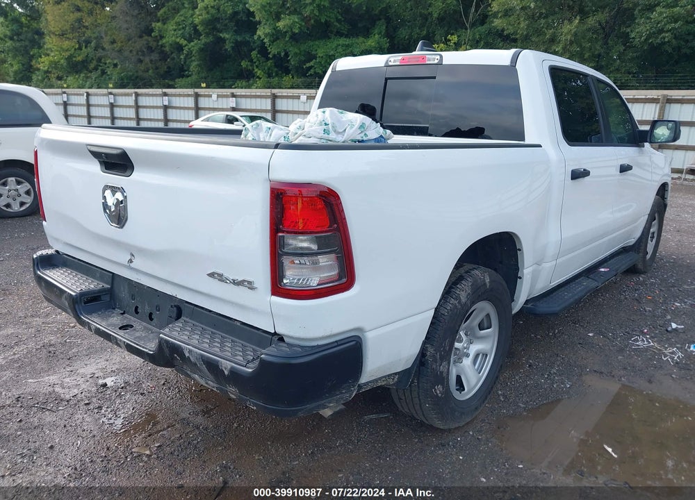 2024 RAM 1500 TRADESMAN 4X4 5'7 BOX VIN: 1C6RRFGG9RN145791