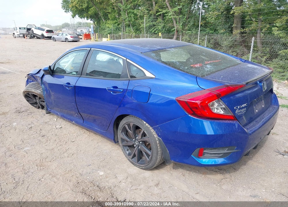 2020 HONDA CIVIC SPORT VIN: 2HGFC2F8XLH556764