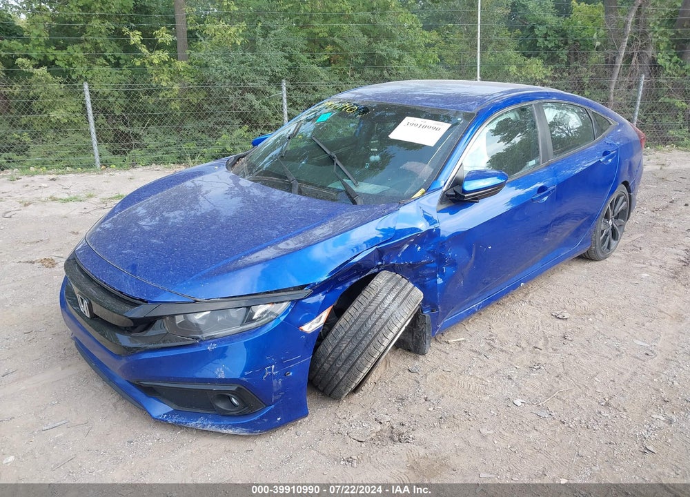 2020 HONDA CIVIC SPORT VIN: 2HGFC2F8XLH556764