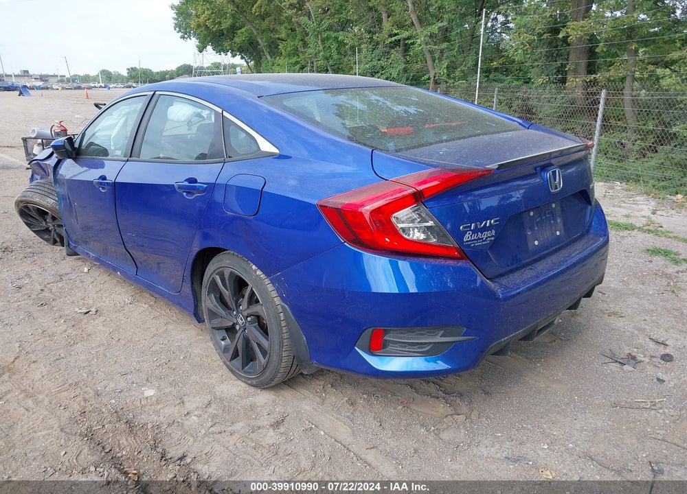 2020 HONDA CIVIC SPORT VIN: 2HGFC2F8XLH556764