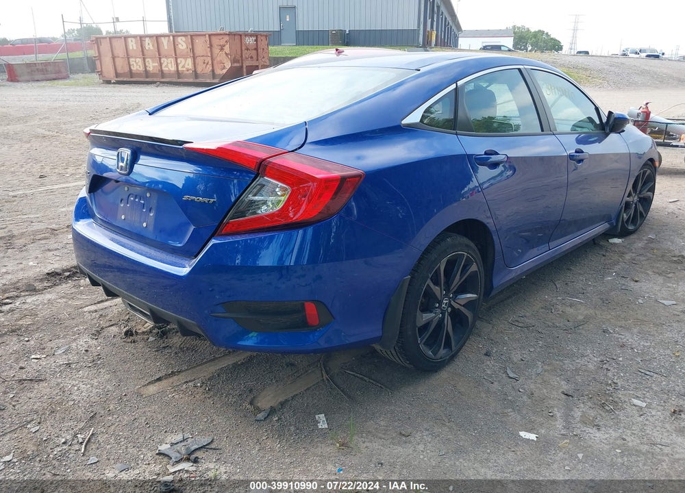 2020 HONDA CIVIC SPORT VIN: 2HGFC2F8XLH556764