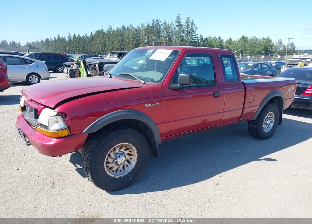 1998 FORD RANGER SPLASH/XL/XLT VIN: 1FTZR15U9WPB53457
