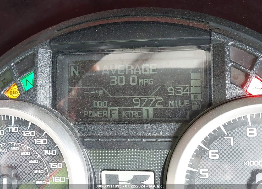 2016 KAWASAKI ZX1400 J VIN: JKBZXNJ1XGA000184