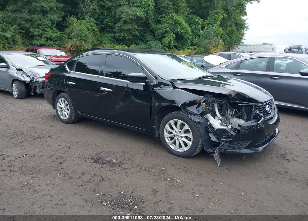 2018 NISSAN SENTRA SV VIN: 3N1AB7AP0JL637576