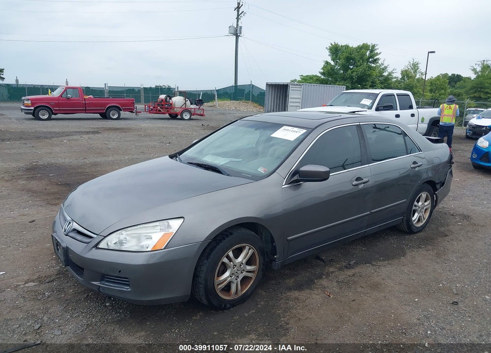 2007 HONDA ACCORD 2.4 EX VIN: 1HGCM56777A116448