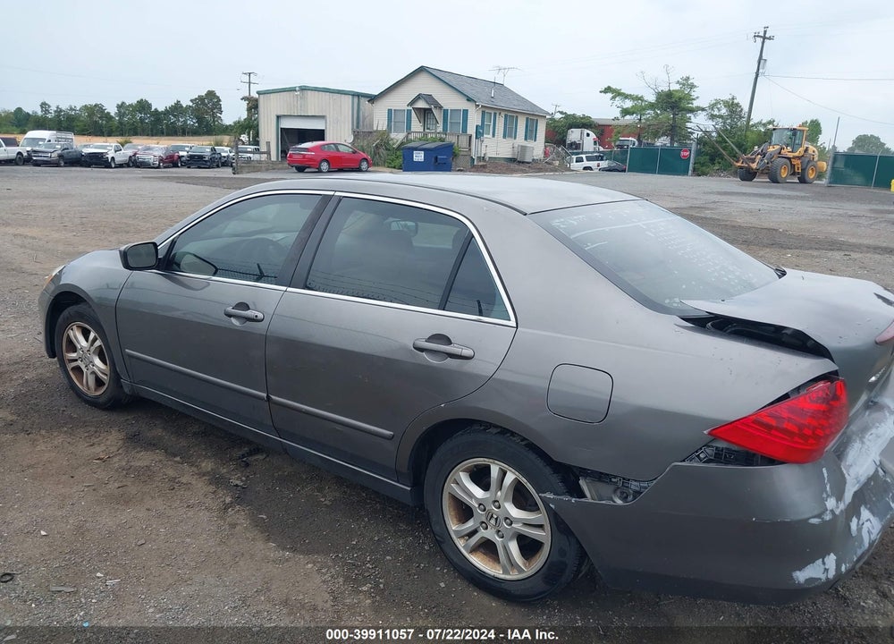 2007 HONDA ACCORD 2.4 EX VIN: 1HGCM56777A116448