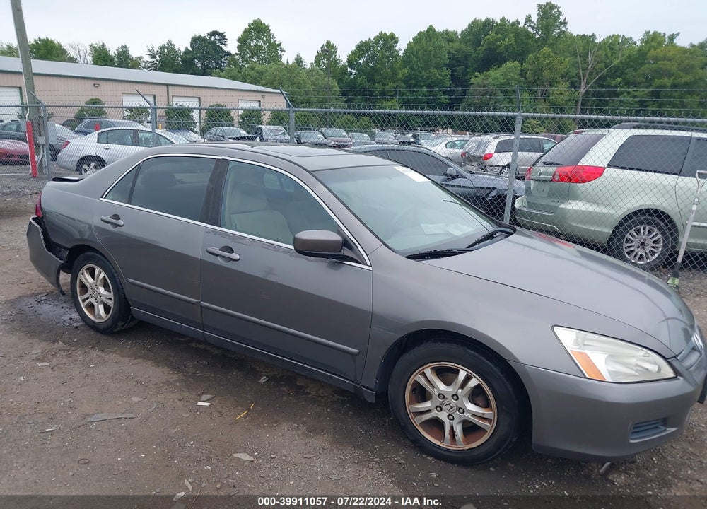 2007 HONDA ACCORD 2.4 EX VIN: 1HGCM56777A116448