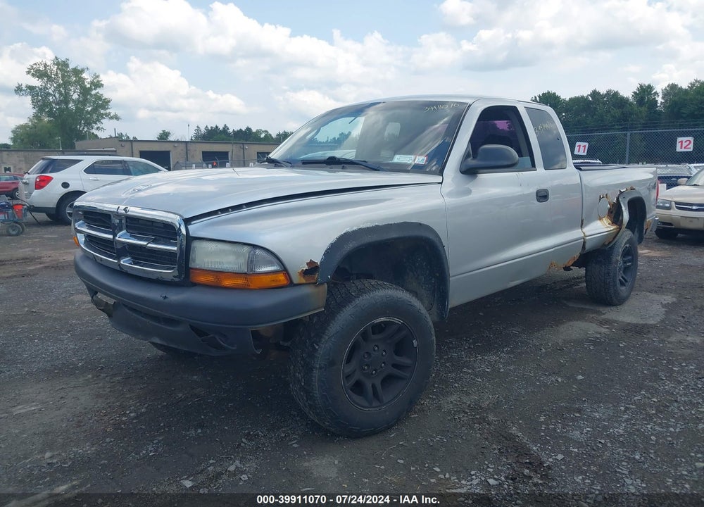 2004 DODGE DAKOTA VIN: 1D7HG12K54S603710