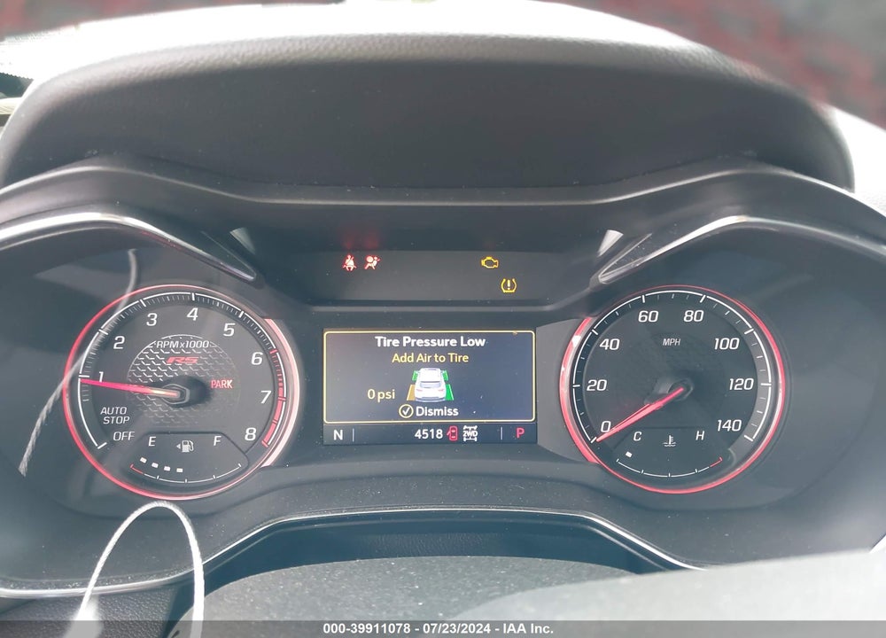 2022 CHEVROLET TRAILBLAZER AWD RS VIN: KL79MUSL4NB133069