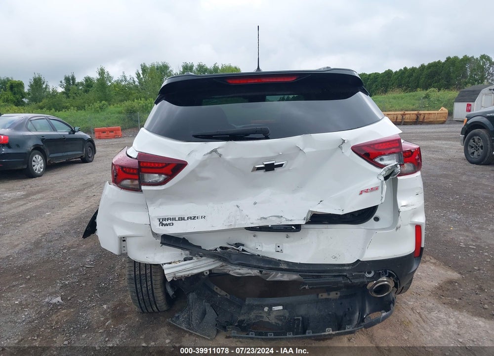 2022 CHEVROLET TRAILBLAZER AWD RS VIN: KL79MUSL4NB133069
