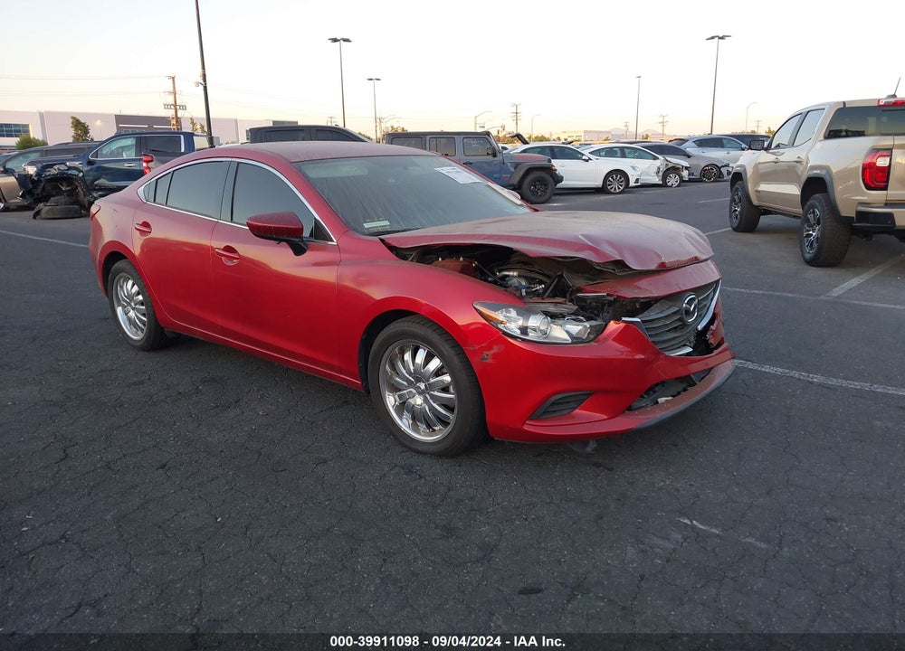 2016 MAZDA 6 I SPORT VIN: JM1GJ1U58G1410539