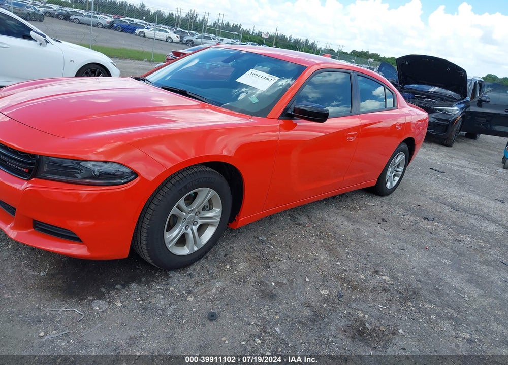 2023 DODGE CHARGER SXT VIN: 2C3CDXBG1PH686676
