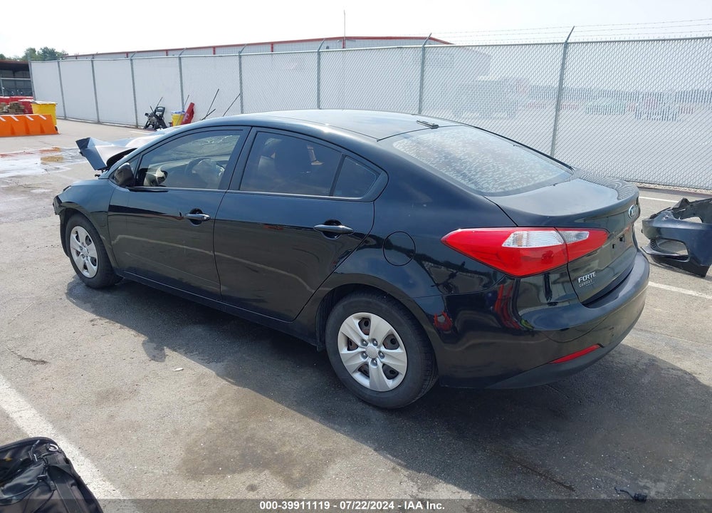 2015 KIA FORTE VIN: KNAFK4A67F5316342
