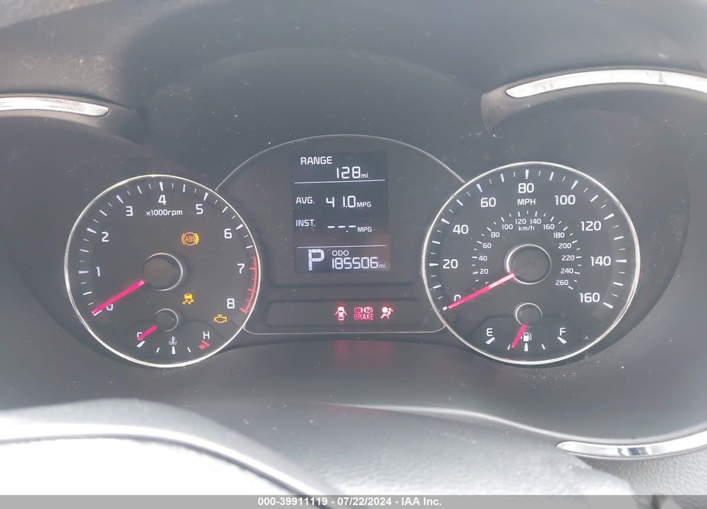 2015 KIA FORTE VIN: KNAFK4A67F5316342