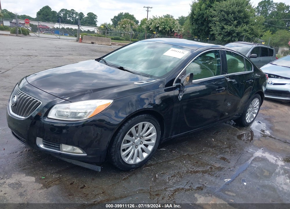2012 BUICK REGAL VIN: 2G4GR5EK7C9140192