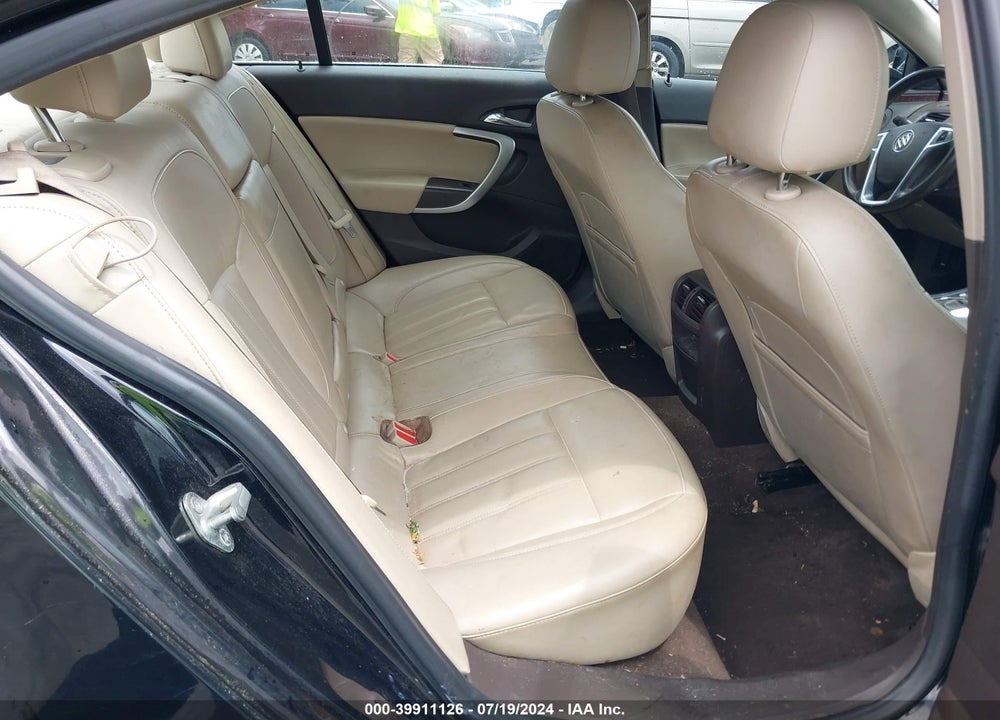 2012 BUICK REGAL VIN: 2G4GR5EK7C9140192