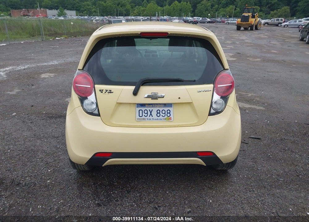 2013 CHEVROLET SPARK VIN: KL8CB6S96DC532033