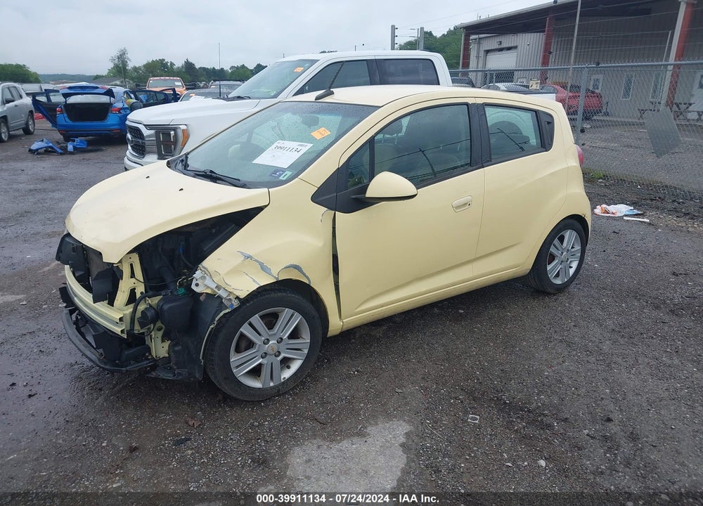 2013 CHEVROLET SPARK VIN: KL8CB6S96DC532033