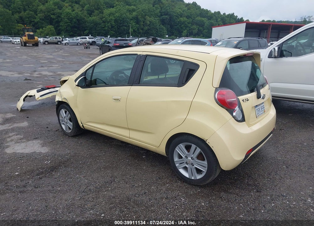 2013 CHEVROLET SPARK VIN: KL8CB6S96DC532033