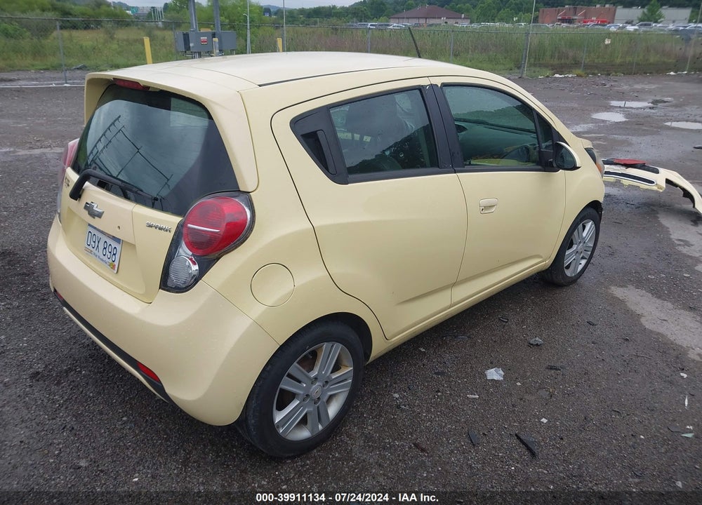 2013 CHEVROLET SPARK VIN: KL8CB6S96DC532033