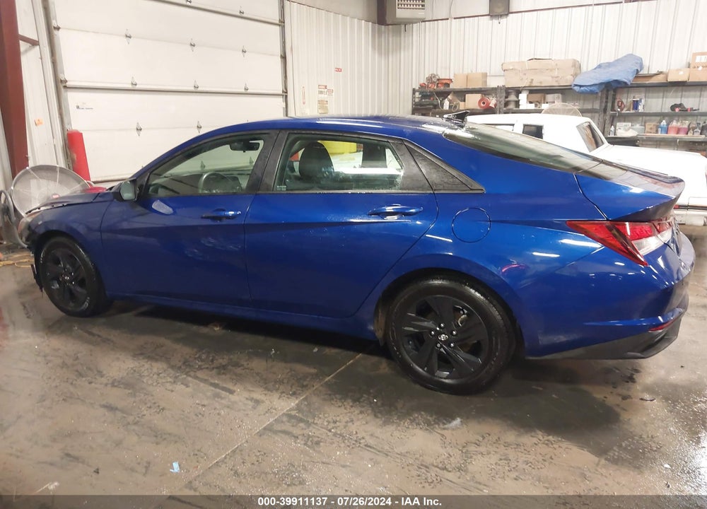 2021 HYUNDAI ELANTRA SEL VIN: 5NPLM4AG1MH002174