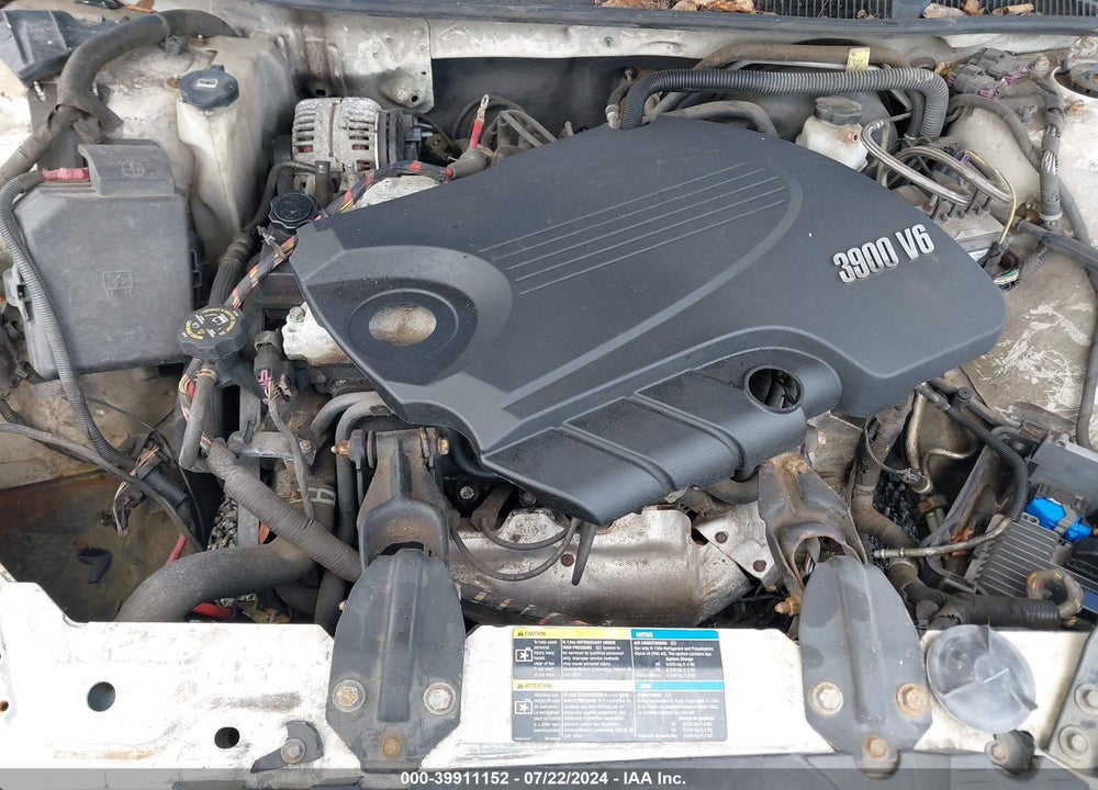 2007 CHEVROLET IMPALA LT VIN: 2G1WT55K979109400