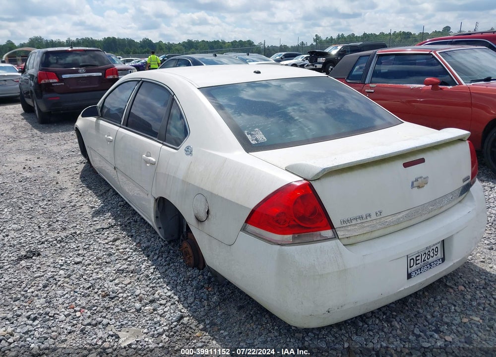 2007 CHEVROLET IMPALA LT VIN: 2G1WT55K979109400
