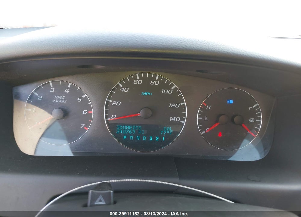 2007 CHEVROLET IMPALA LT VIN: 2G1WT55K979109400