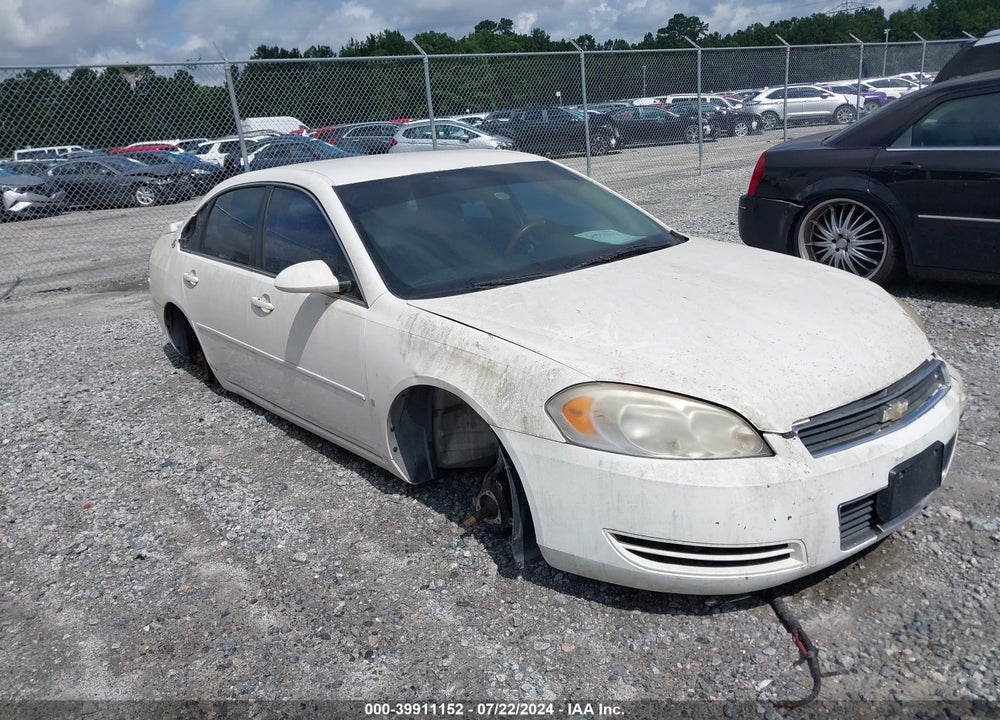 2007 CHEVROLET IMPALA LT VIN: 2G1WT55K979109400