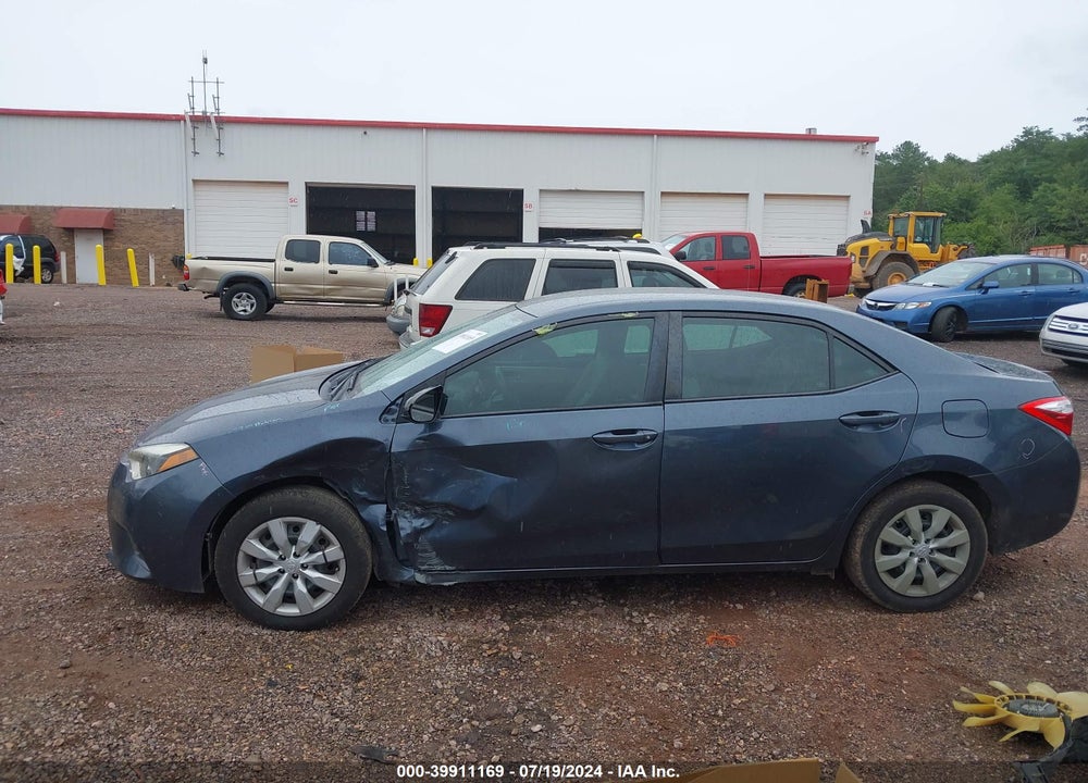2016 TOYOTA COROLLA LE VIN: 2T1BURHE4GC673875