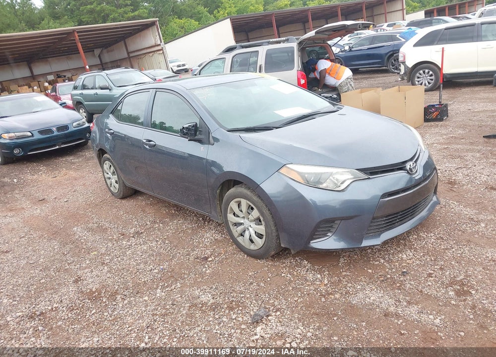 2016 TOYOTA COROLLA LE VIN: 2T1BURHE4GC673875