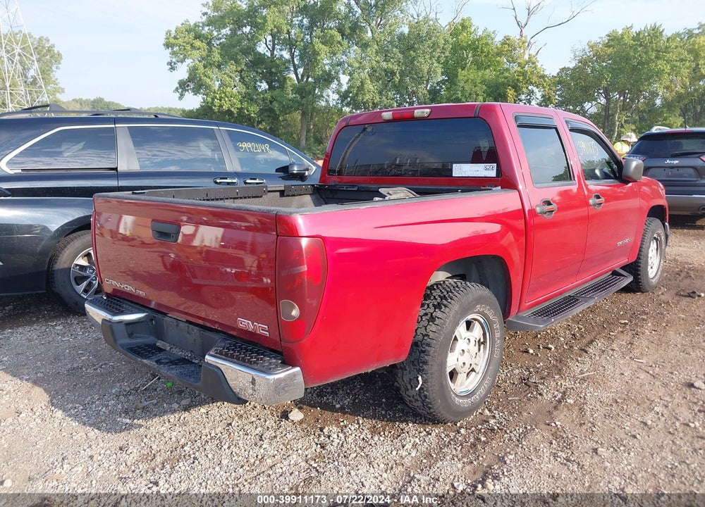 2004 GMC CANYON SLE VIN: 1GTCS136848222306