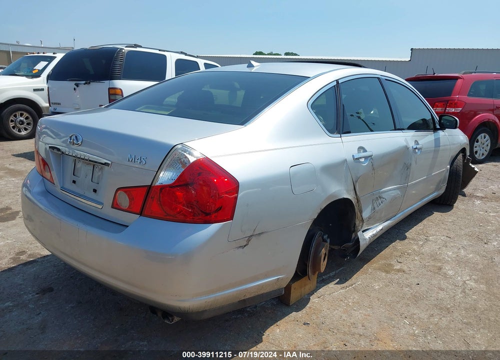 2007 INFINITI M45 SPORT VIN: JNKBY01EX7M401780
