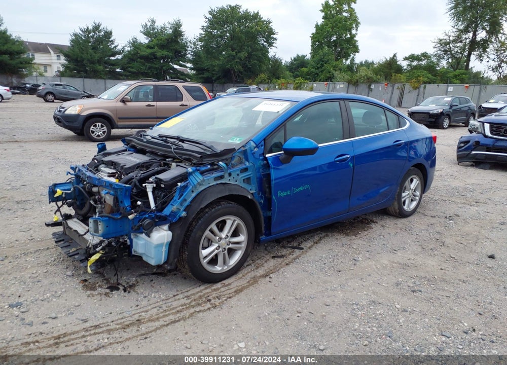 2018 CHEVROLET CRUZE LT AUTO VIN: 1G1BE5SM6J7147822